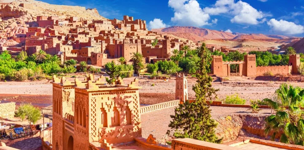 Ait Benhaddou sunny Ouarzazate - Circuit désert Maroc Les Amis du Sahara