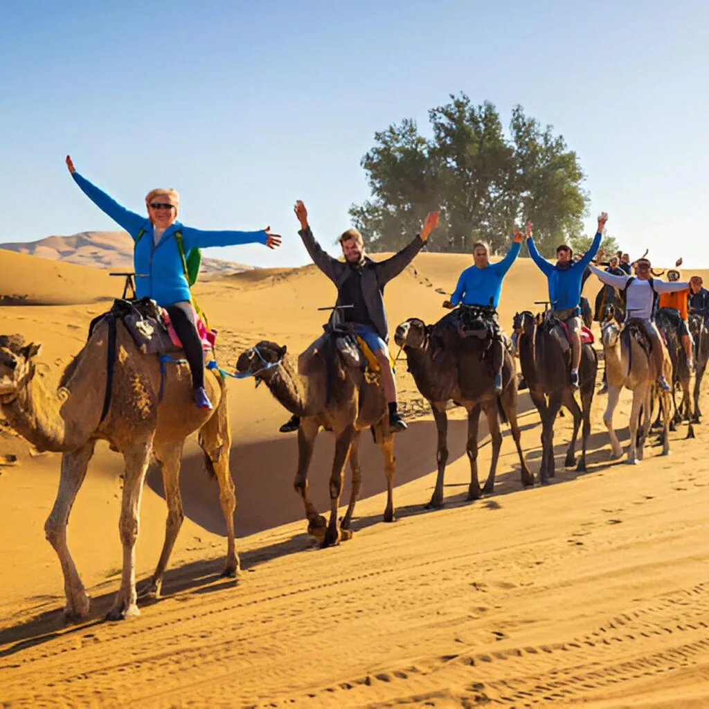 Camel ride 5 - Circuit désert Maroc Les Amis du Sahara