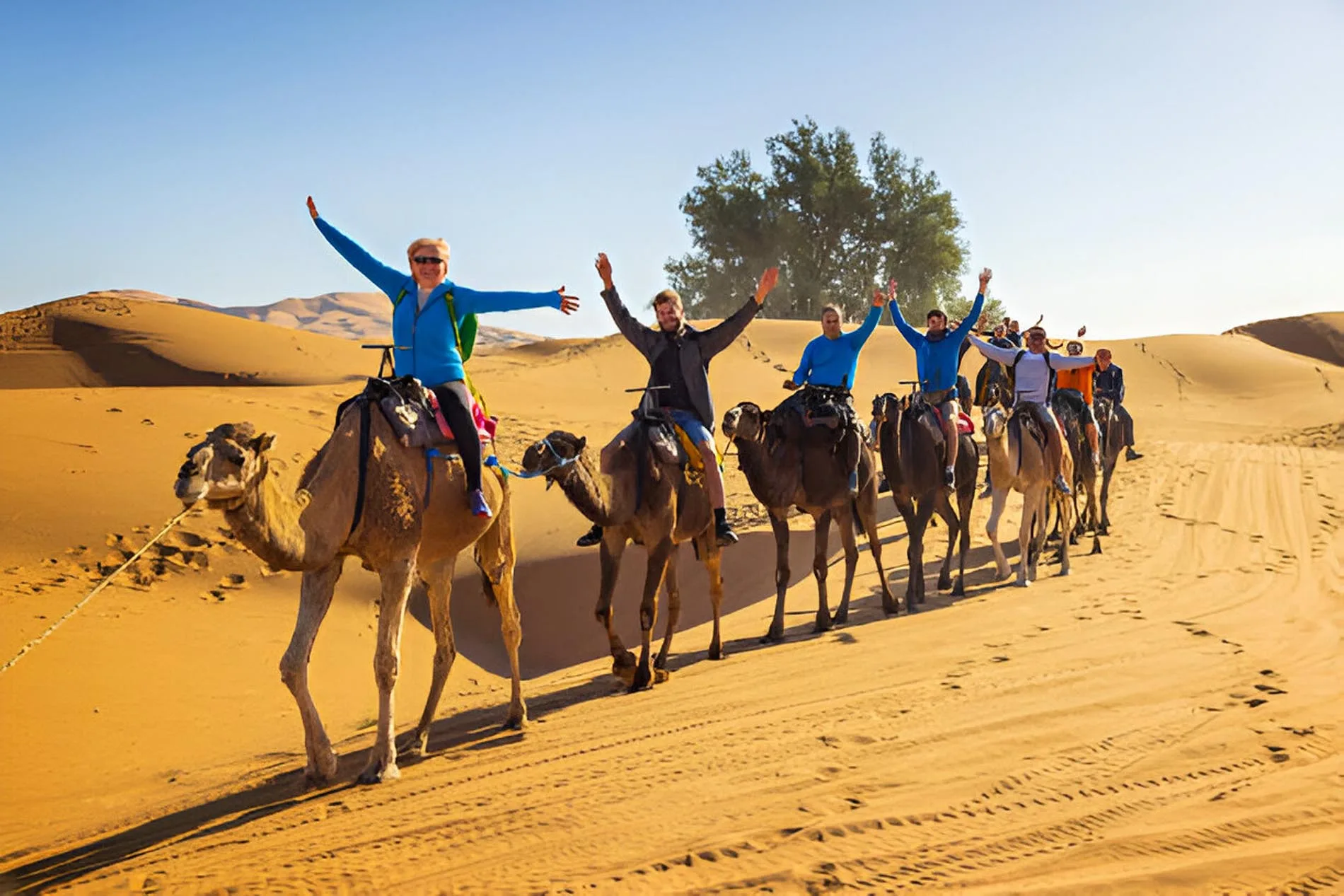 Camel ride 5 - Circuit désert Maroc Les Amis du Sahara