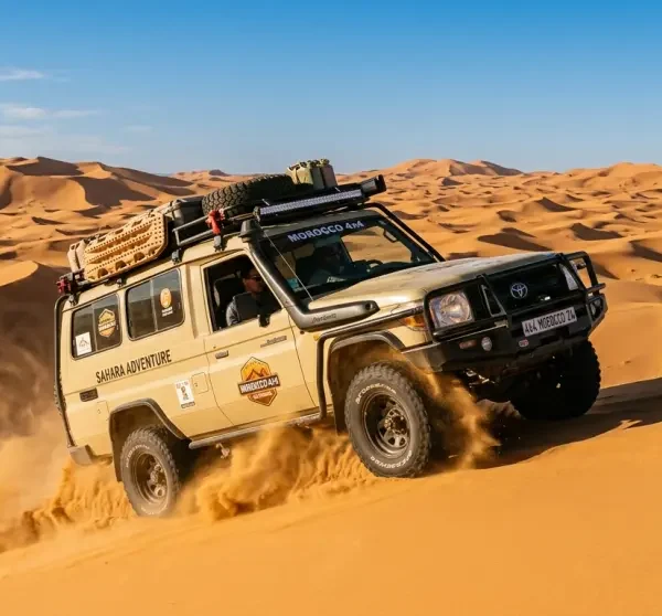 Aventure 4x4 Erg Chigaga désert Mhamid Maroc