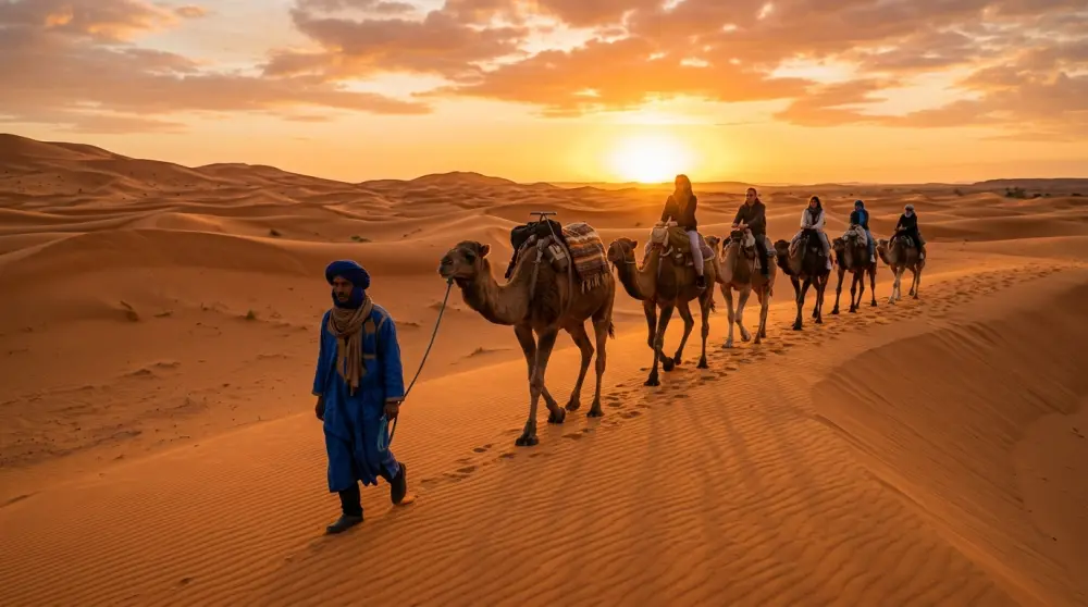 Circuit 3 Jours de Marrakech à Fès via le Désert de Merzouga