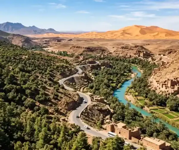 Circuit Fès Merzouga désert Vallée du Ziz Maroc