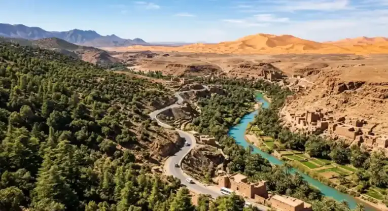 Circuit Fès Merzouga désert Vallée du Ziz Maroc