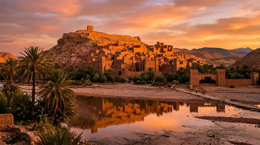 Kasbah Ait Ben Haddou Ouarzazate patrimoine UNESCO Maroc